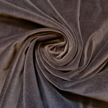 100% Cotton Velvet Fabric – 44" Wide Plain Solid Colours Premium Material for Dress, Costume, Craft & Upholstery