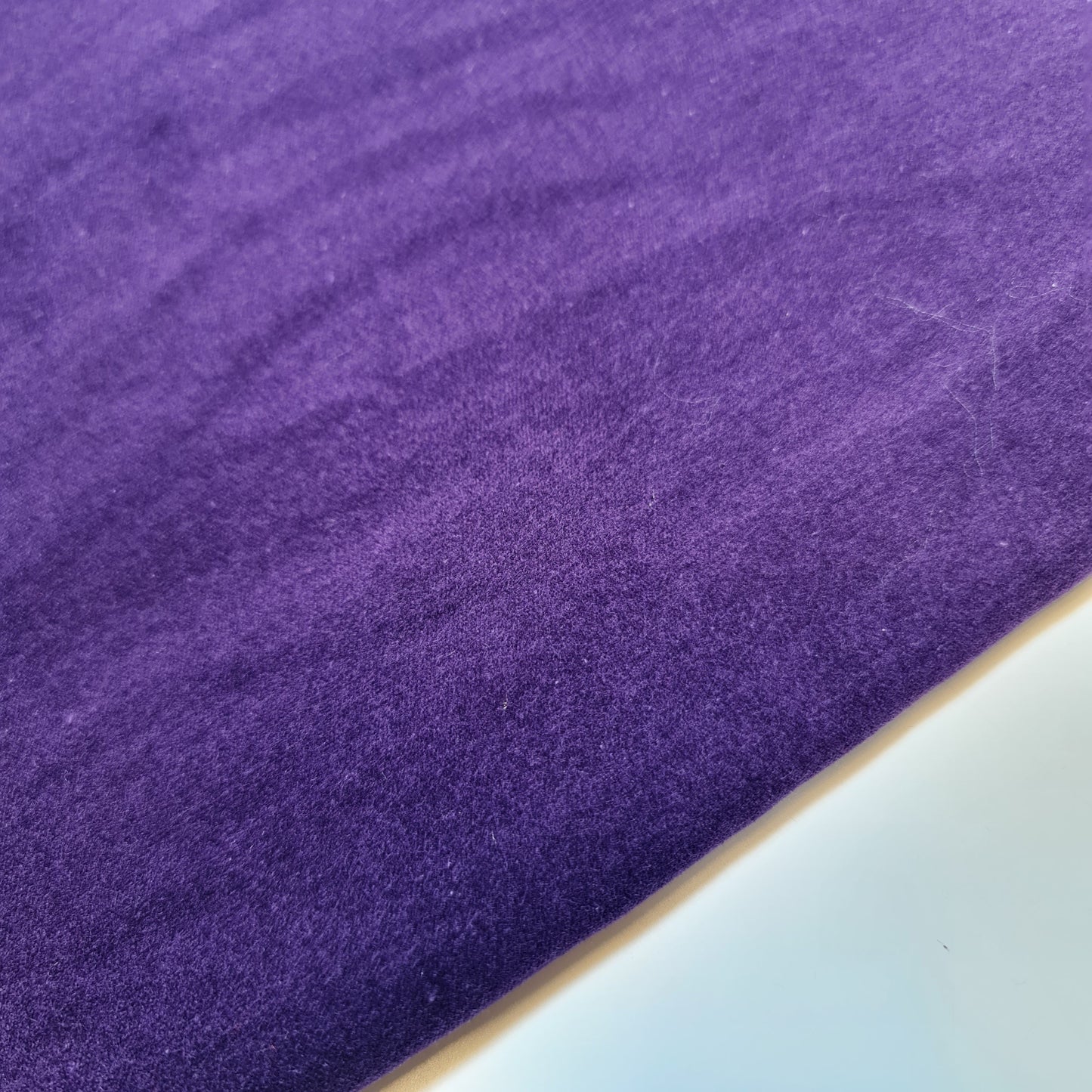 100% Cotton Velvet Fabric – 44" Wide Plain Solid Colours Premium Material for Dress, Costume, Craft & Upholstery