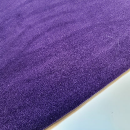 100% Cotton Velvet Fabric – 44" Wide Plain Solid Colours Premium Material for Dress, Costume, Craft & Upholstery