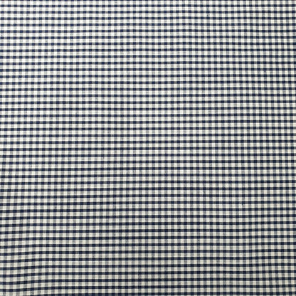 Polycotton Gingham Check Fabric – 1/8", 1/4", 1" Checks | Dress, Craft & Uniform Material (44” Wide, Sold by the Meter)