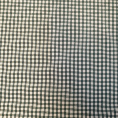 Polycotton Gingham Check Fabric – 1/8", 1/4", 1" Checks | Dress, Craft & Uniform Material (44” Wide, Sold by the Meter)
