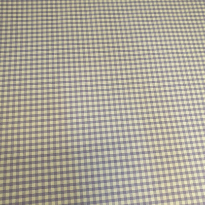 Polycotton Gingham Check Fabric – 1/8", 1/4", 1" Checks | Dress, Craft & Uniform Material (44” Wide, Sold by the Meter)