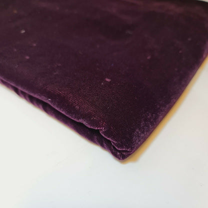 Luxury Three Crown Velvet Fabric (Micro 5000 & 9000) – 44" Wide Plain Solid Colours Non-Stretch Triple Velvet for Dress & Craft