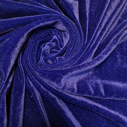 Luxury Three Crown Velvet Fabric (Micro 5000 & 9000) – 44" Wide Plain Solid Colours Non-Stretch Triple Velvet for Dress & Craft