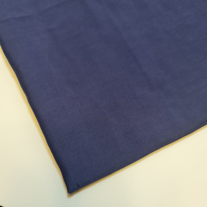 High Quality Poly Viscose Cotton Plain Fabric – 58" Wide Non-Stretch Dressmaking & Craft Material by the Metre