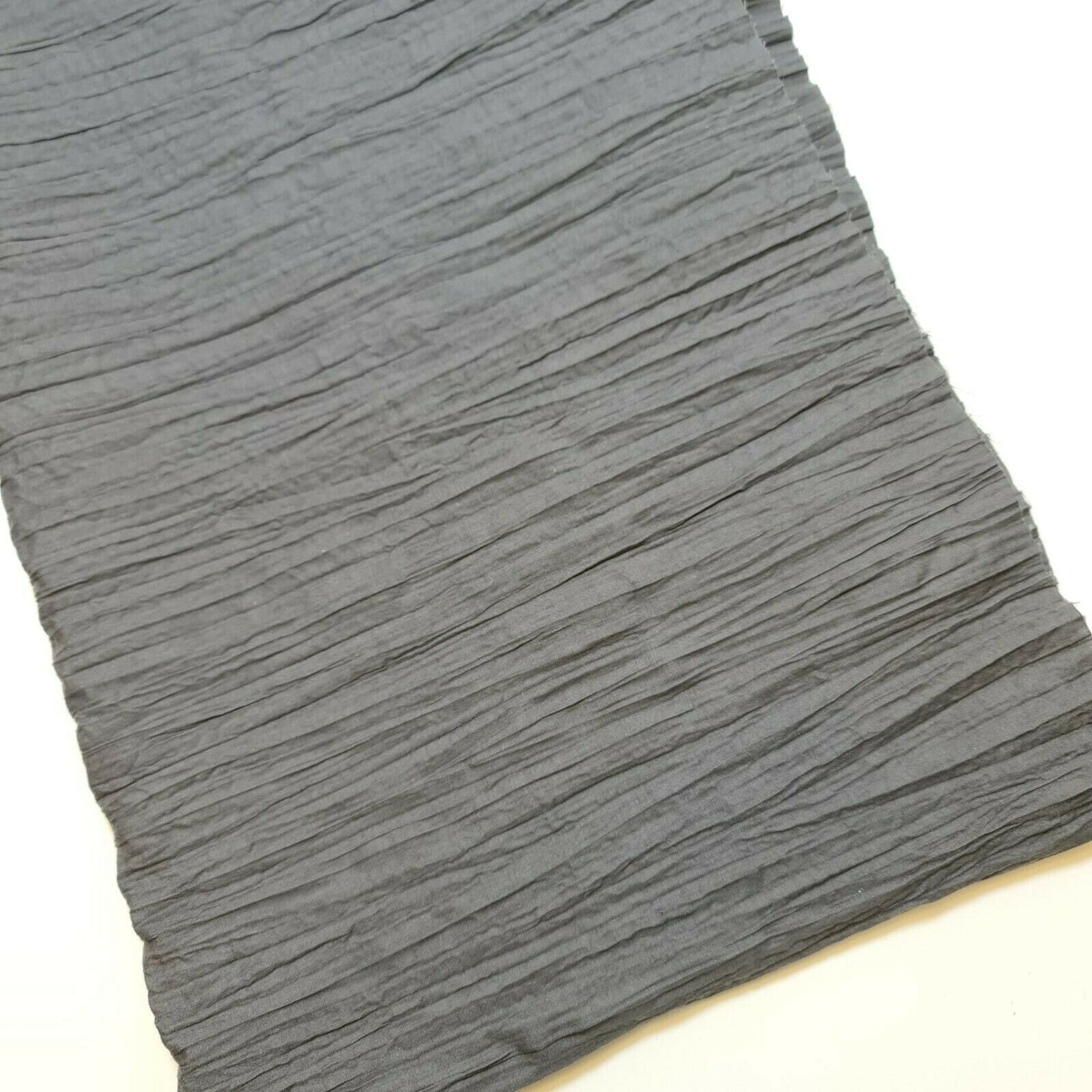 Creased Crinkle 100% Cotton Fabric – 55" Wide Plain & Boho Floral Dress & Craft Material