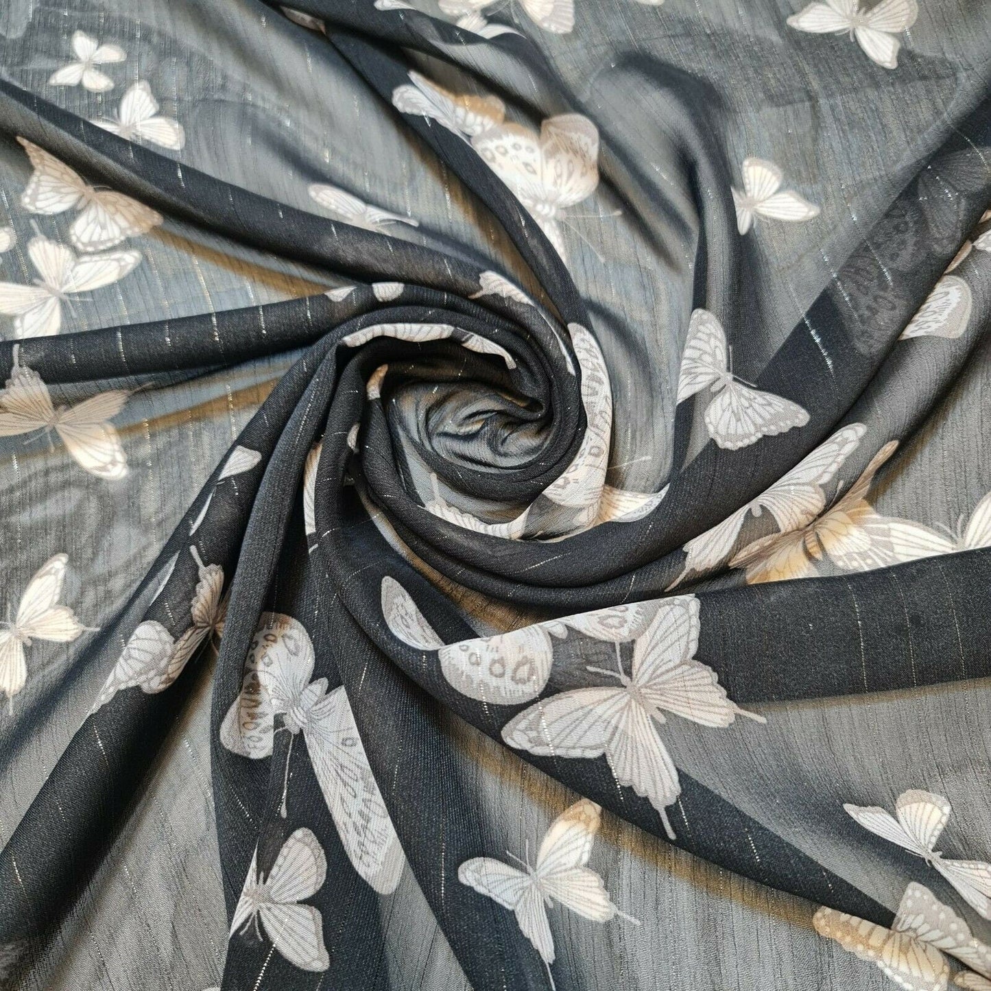 Floral, Polka, Animal & Paisley Printed Fabric – 58" Wide Georgette, Chiffon & Crepe Dress Material