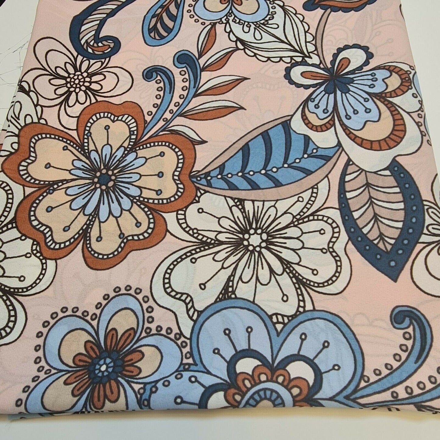 Floral, Polka, Animal & Paisley Printed Fabric – 58" Wide Georgette, Chiffon & Crepe Dress Material