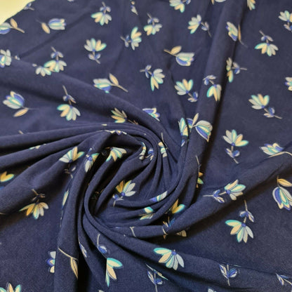 Floral, Polka, Animal & Paisley Printed Fabric – 58" Wide Georgette, Chiffon & Crepe Dress Material