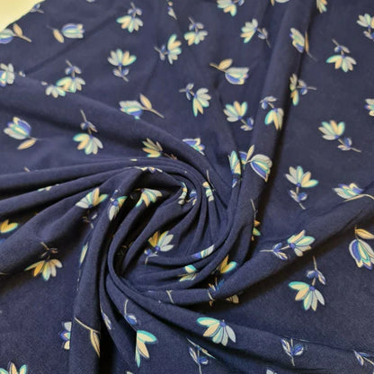 Floral, Polka, Animal & Paisley Printed Fabric – 58" Wide Georgette, Chiffon & Crepe Dress Material