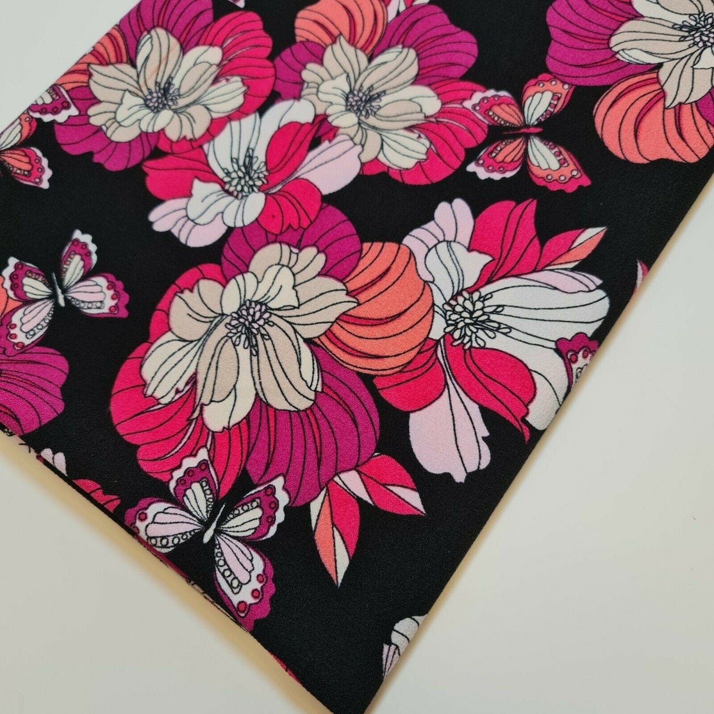 Floral, Polka, Animal & Paisley Printed Fabric – 58" Wide Georgette, Chiffon & Crepe Dress Material