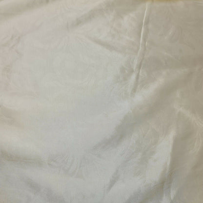 Embroidered & Self-Print Luxury Faux Silk Taffeta Fabric – 44" Wide for Dresses, Curtains & Cushions