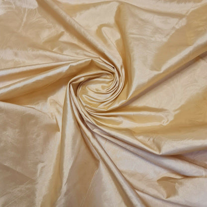 Embroidered & Self-Print Luxury Faux Silk Taffeta Fabric – 44" Wide for Dresses, Curtains & Cushions