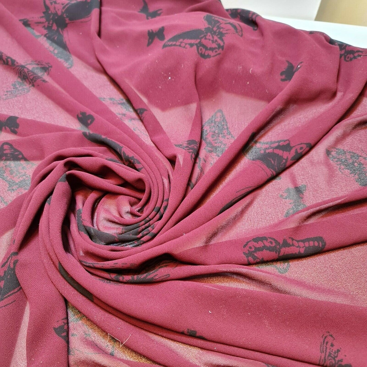 Floral, Polka, Animal & Paisley Printed Fabric – 58" Wide Georgette, Chiffon & Crepe Dress Material