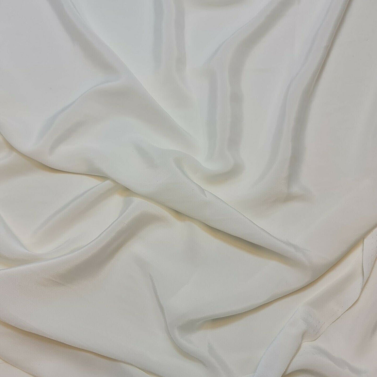 Premium French Crepe de Chine Silky Dressmaking Fabric for Sewing and Garment Crafting