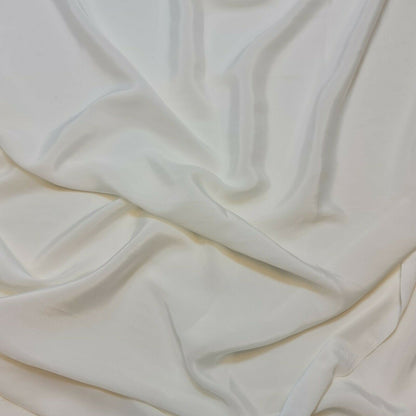 Premium French Crepe de Chine Silky Dressmaking Fabric for Sewing and Garment Crafting