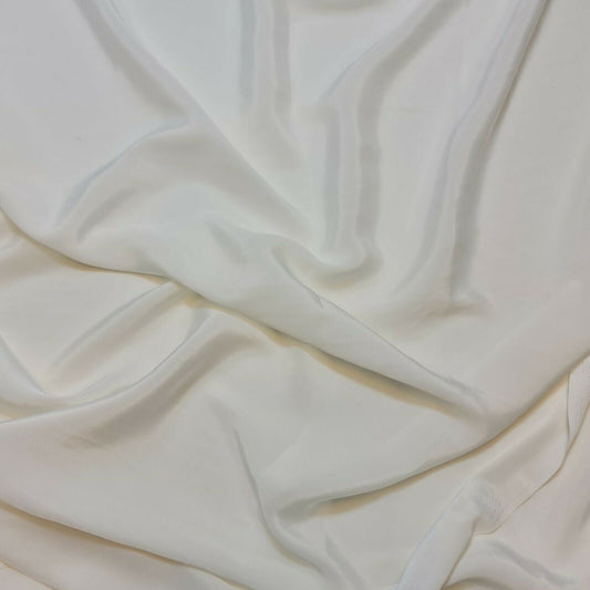 Premium French Crepe de Chine Silky Dressmaking Fabric for Sewing and Garment Crafting