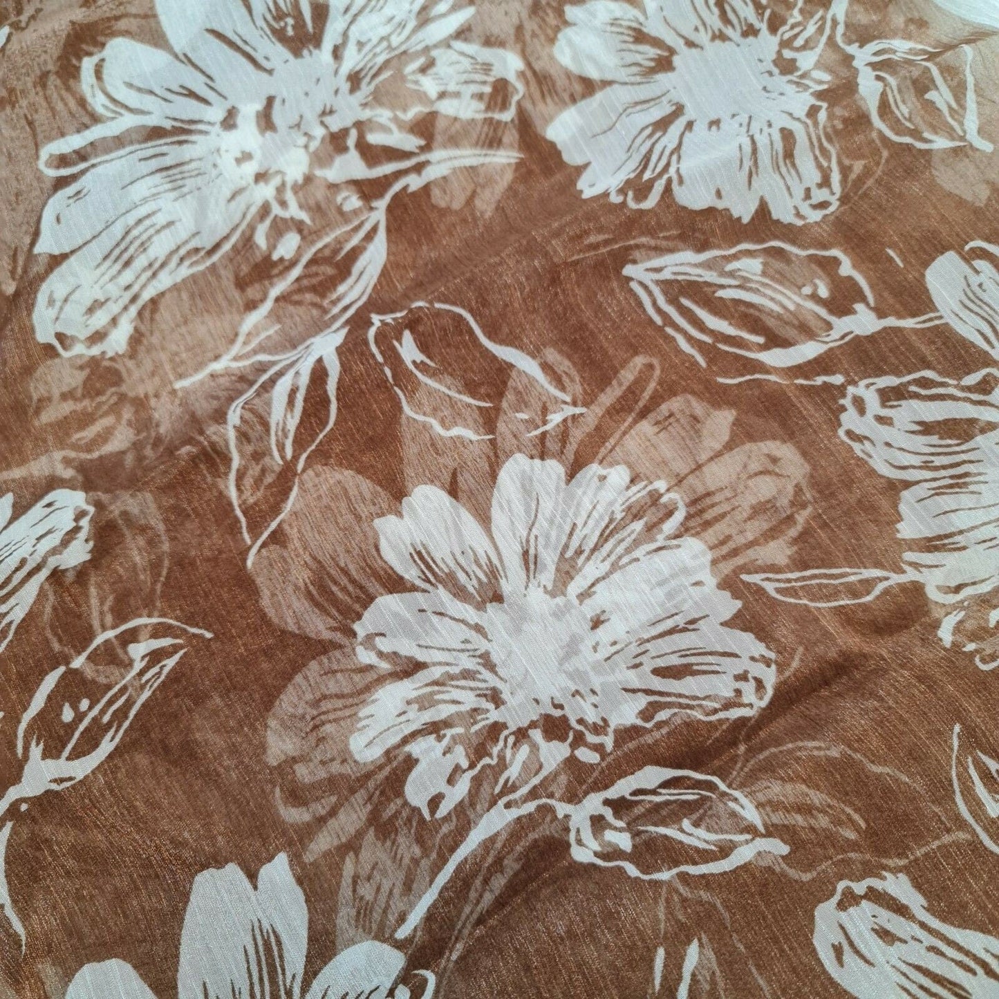 Floral, Polka, Animal & Paisley Printed Fabric – 58" Wide Georgette, Chiffon & Crepe Dress Material