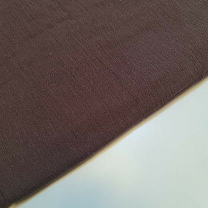 Double Gauze 100% Cotton Fabric – 58" Wide Soft Muslin Material for Dresses, Baby Clothes & Crafts