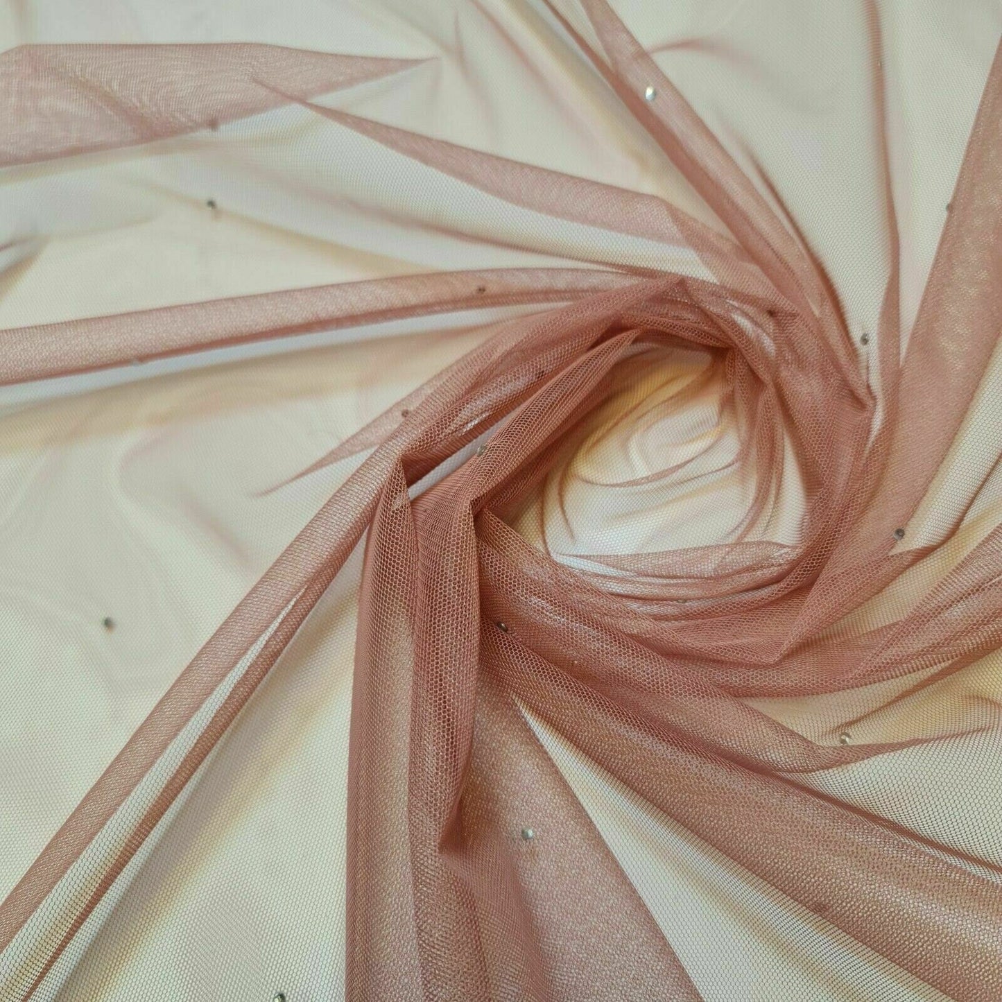 Premium Quality Mesh Net Sheer Fabric – Dressmaking, Craft & Lining Material, 44" Wide by the Meter