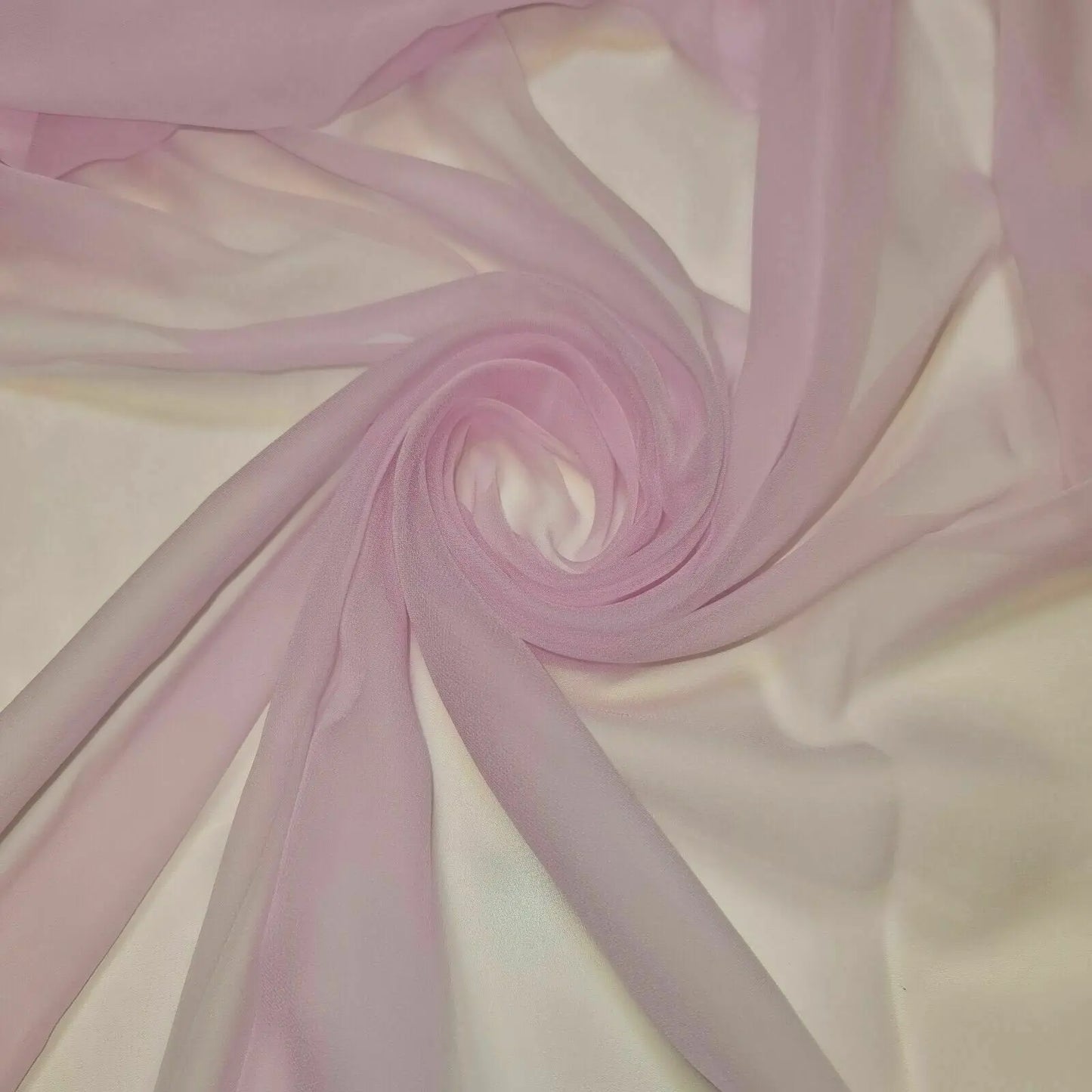 Japanese Crepe Silk Chiffon Fabric – Vintage Asahi Kasei 91cm (36") Wide Sheer Dress Material by the Metre