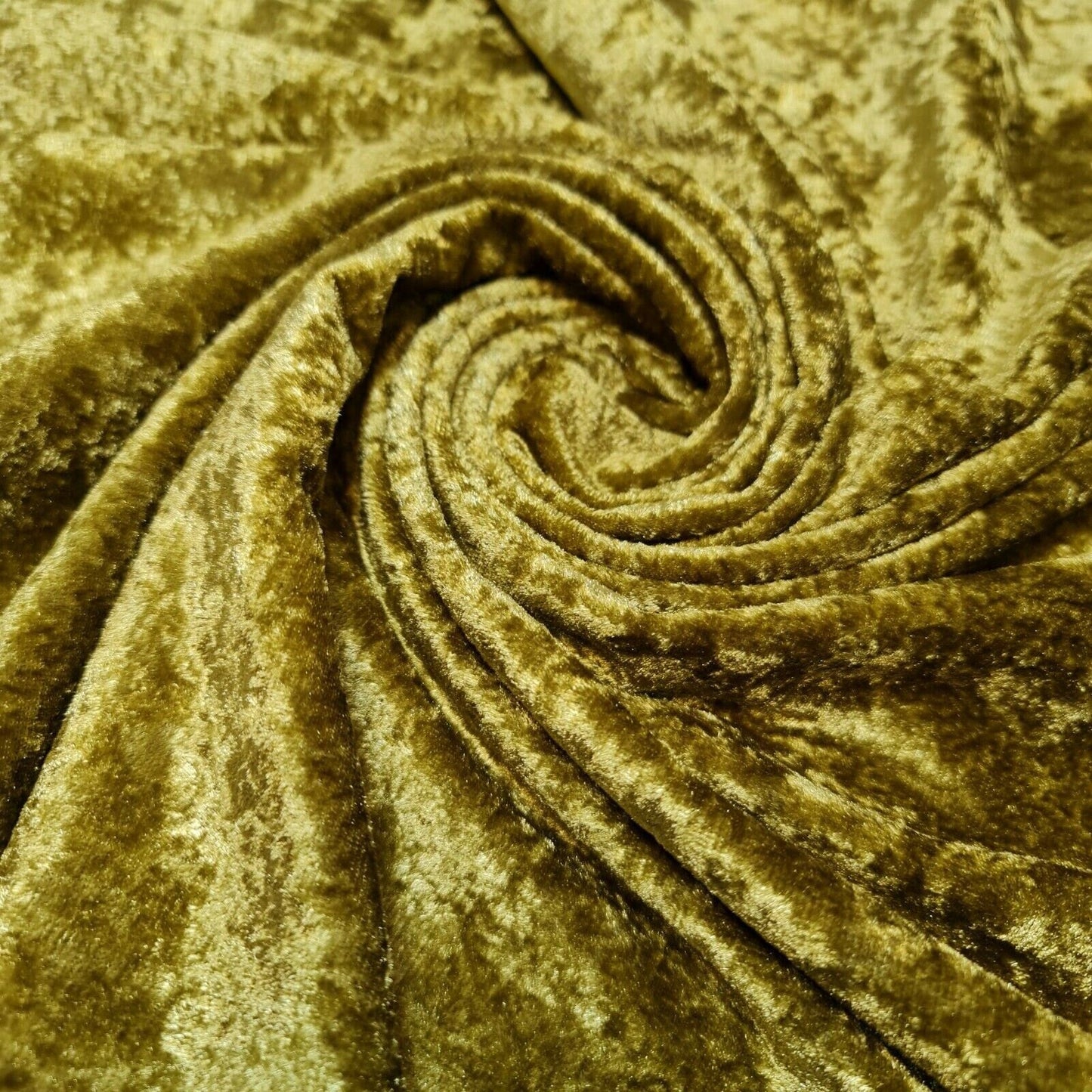 Crushed Velvet Stretch Velour Fabric – 58" Wide Plain Solid Colours Premium Material for Dresses, Crafts Projects