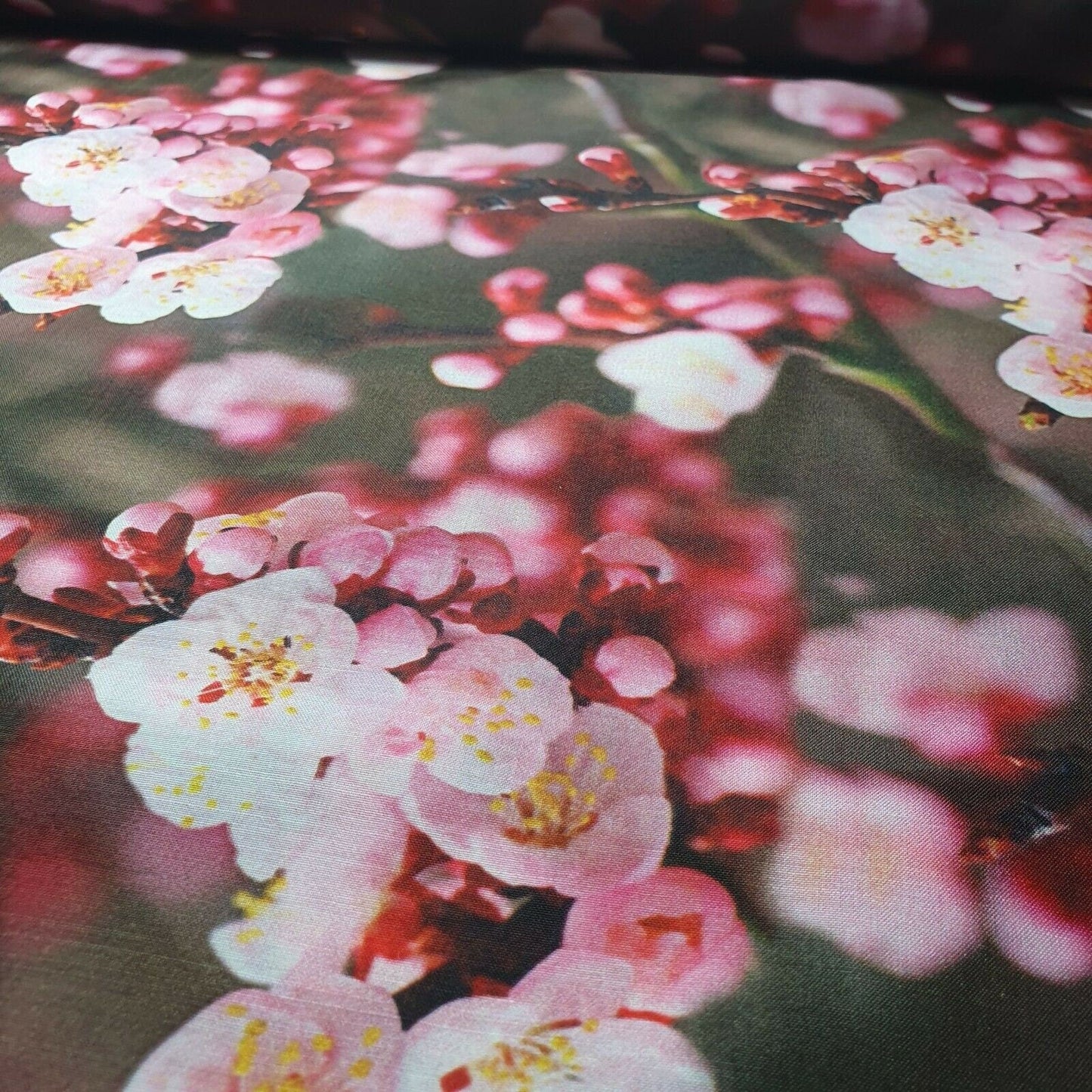 Digital Floral Print Polycotton Fabric – 44" Wide Soft Lightweight Dress & Craft Material