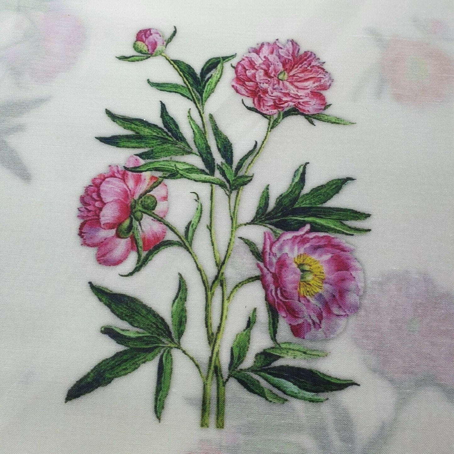 Digital Floral Print Polycotton Fabric – 44" Wide Soft Lightweight Dress & Craft Material