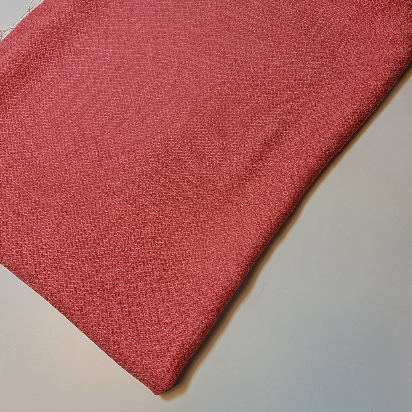 Soft Viscose Jacquard Print Dress Craft Fabric Material By The Meter 58" (Peach)