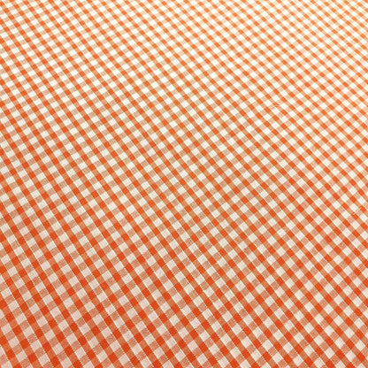 Polycotton Gingham Check Fabric – 1/8", 1/4", 1" Checks | Dress, Craft & Uniform Material (44” Wide, Sold by the Meter)