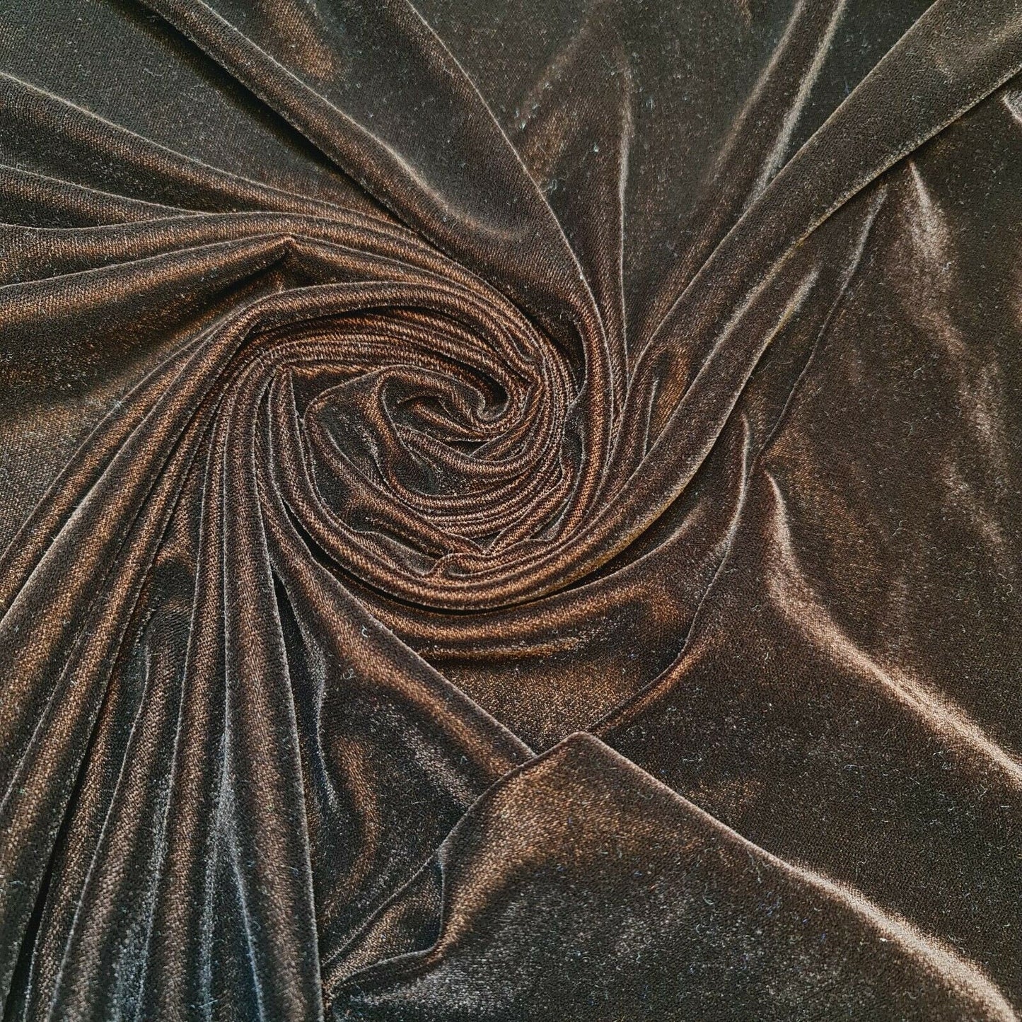 Luxury Three Crown Velvet Fabric (Micro 5000 & 9000) – 44" Wide Plain Solid Colours Non-Stretch Triple Velvet for Dress & Craft