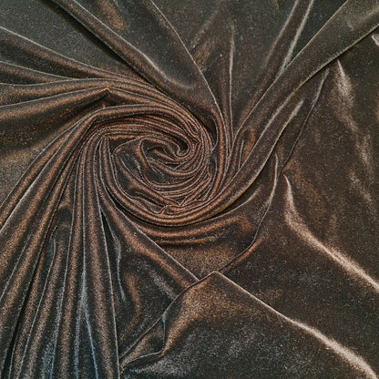 Luxury Three Crown Velvet Fabric (Micro 5000 & 9000) – 44" Wide Plain Solid Colours Non-Stretch Triple Velvet for Dress & Craft