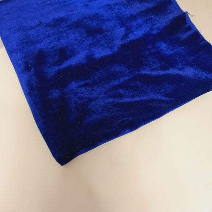 Luxury Three Crown Velvet Fabric (Micro 5000 & 9000) – 44" Wide Plain Solid Colours Non-Stretch Triple Velvet for Dress & Craft
