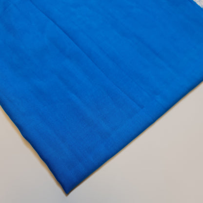 High Quality Poly Viscose Cotton Plain Fabric – 58" Wide Non-Stretch Dressmaking & Craft Material by the Metre
