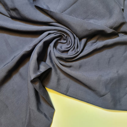 High Quality Poly Viscose Cotton Plain Fabric – 58" Wide Non-Stretch Dressmaking & Craft Material by the Metre