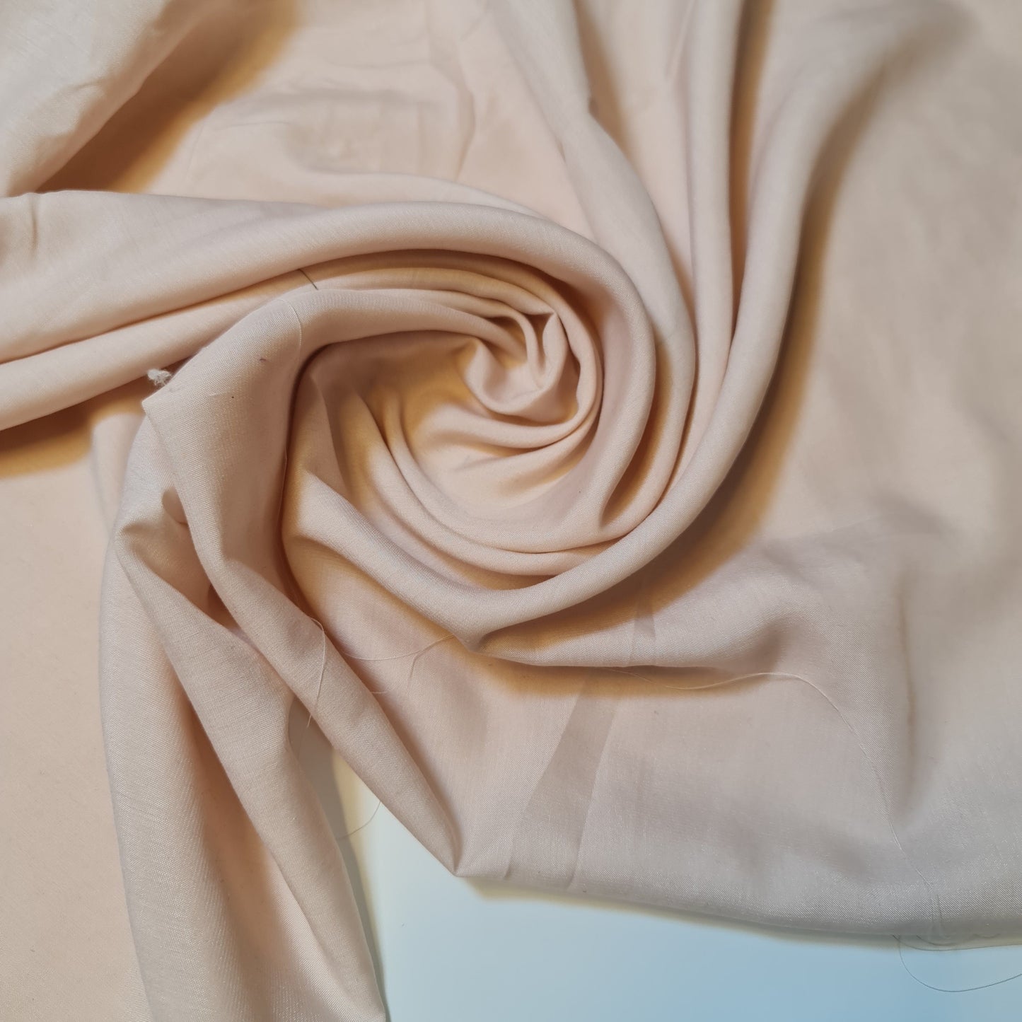 High Quality Poly Viscose Cotton Plain Fabric – 58" Wide Non-Stretch Dressmaking & Craft Material by the Metre
