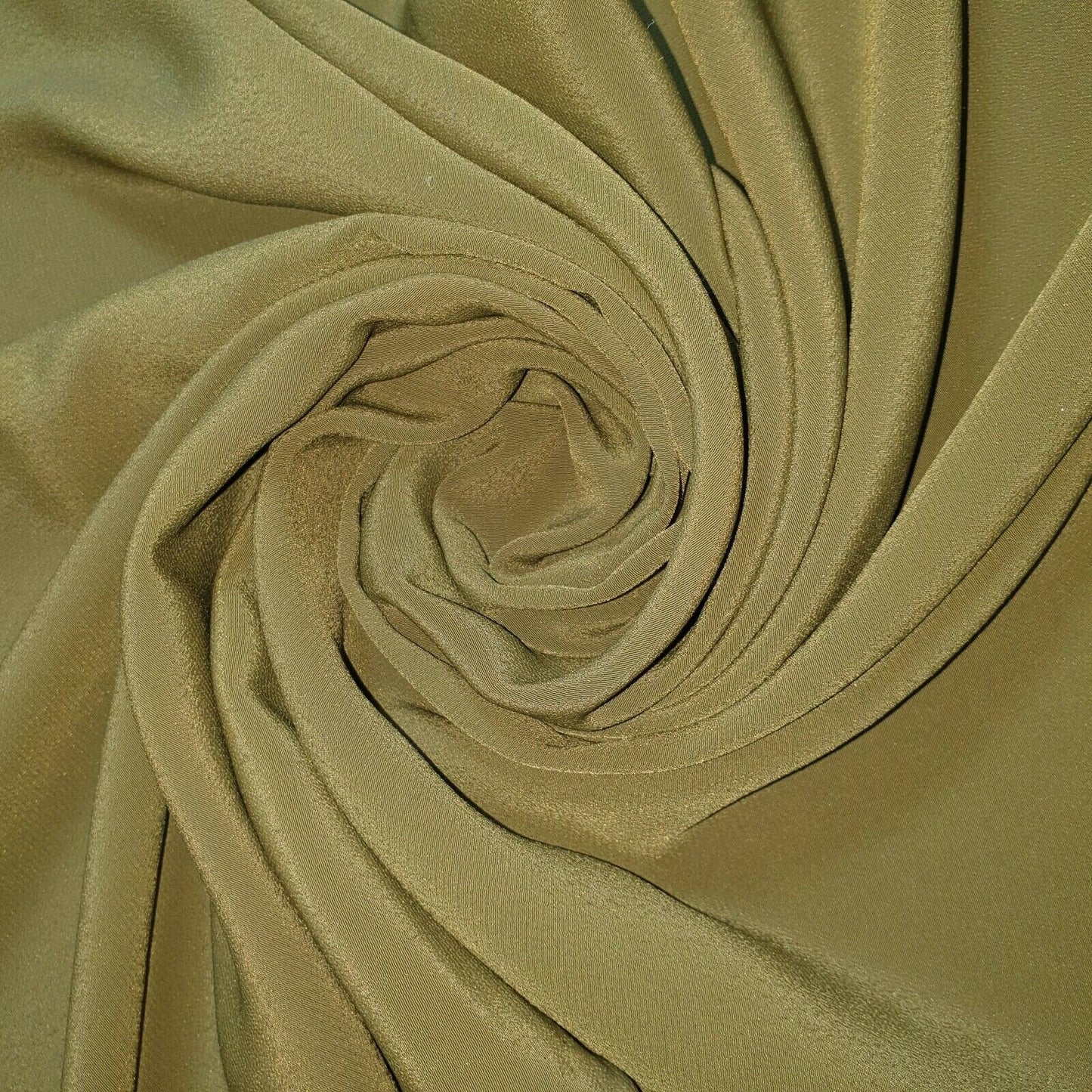 Koshibo Crepe Fabric – 100% Polyester Soft Dress, Drape & Lining Material 44" Wide by the Meter