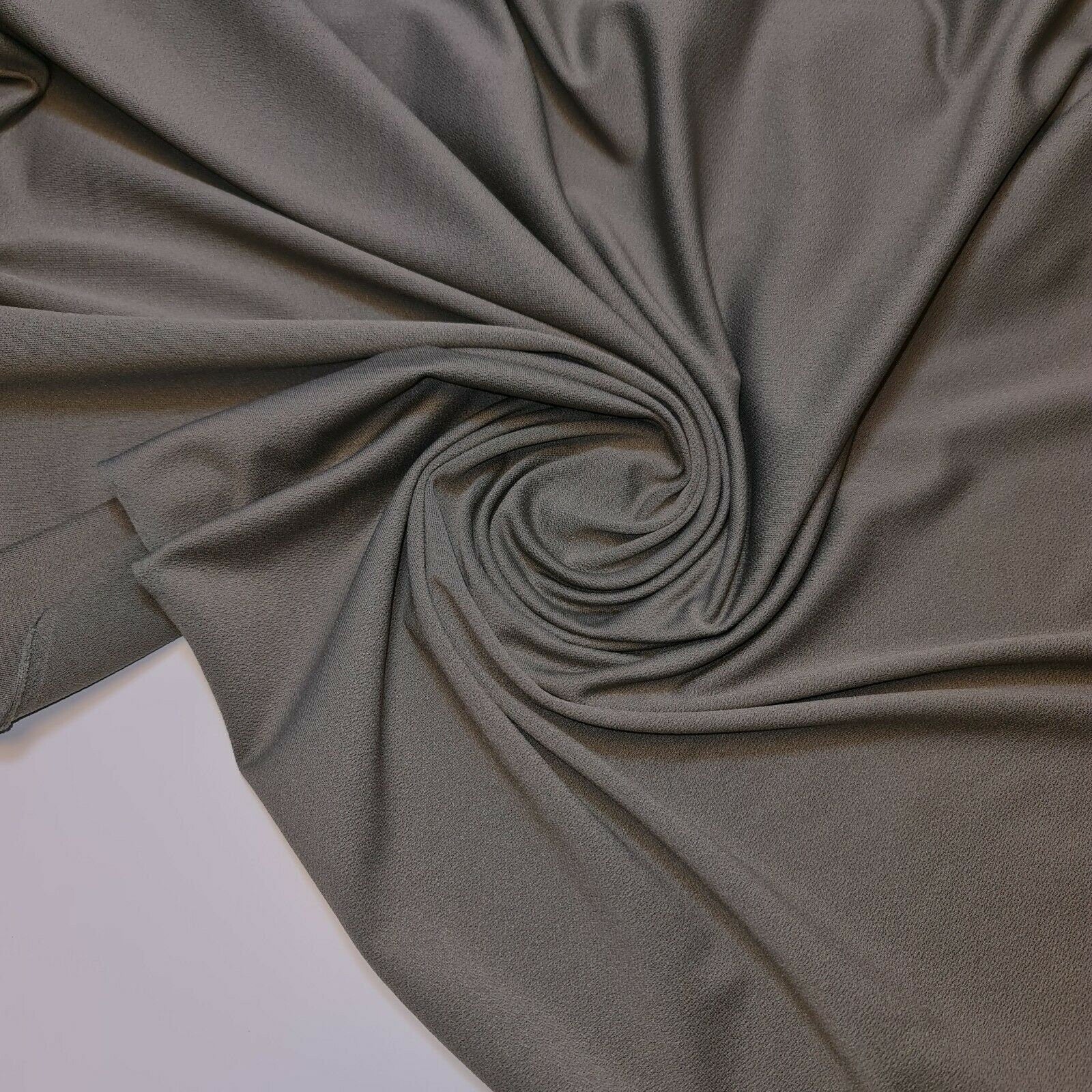 Scuba Crepe 4-Way Stretch Fabric | Solid Colors Elastane Jersey for Dresses & Crafts
