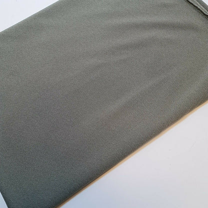 Scuba Crepe 4-Way Stretch Fabric | Solid Colors Elastane Jersey for Dresses & Crafts