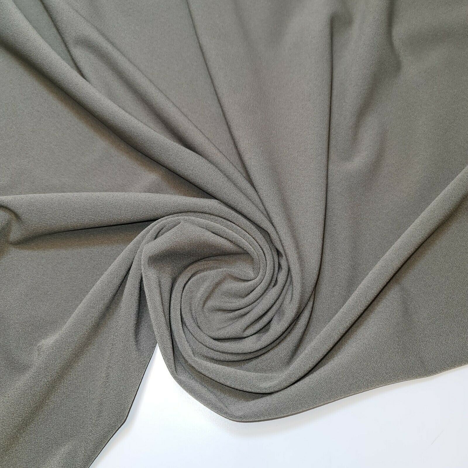 Scuba Crepe 4-Way Stretch Fabric | Solid Colors Elastane Jersey for Dresses & Crafts