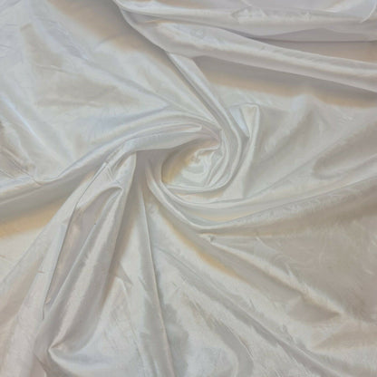 Embroidered & Self-Print Luxury Faux Silk Taffeta Fabric – 44" Wide for Dresses, Curtains & Cushions