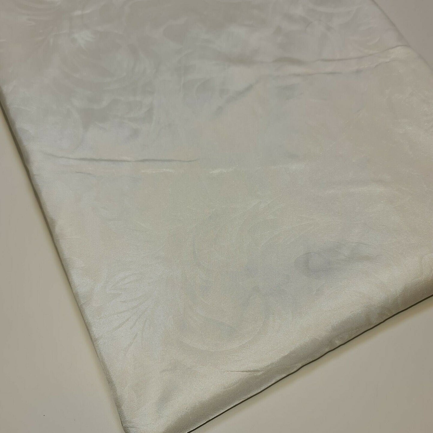 Embroidered & Self-Print Luxury Faux Silk Taffeta Fabric – 44" Wide for Dresses, Curtains & Cushions