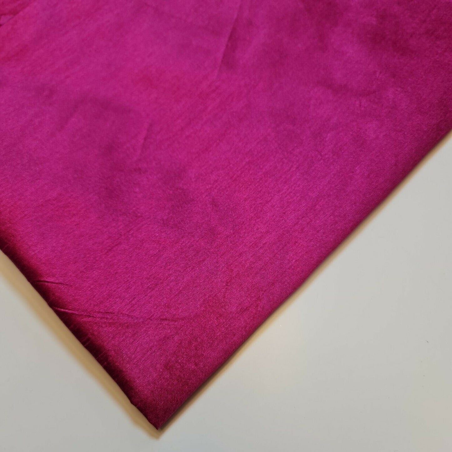 Plain Slub Faux Dupion Raw Silk Fabric – 100% Polyester – 44" Wide Upholstery, Bridal & Craft Material by the Metre