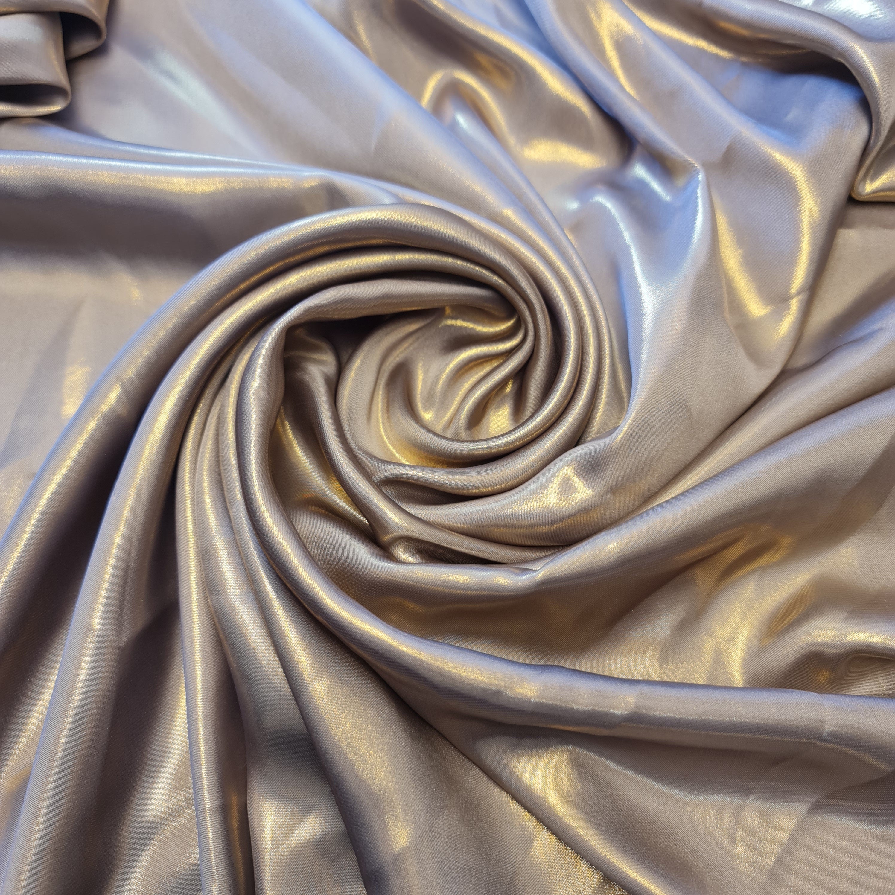 Shimmer Foil Satin Fabric – 58