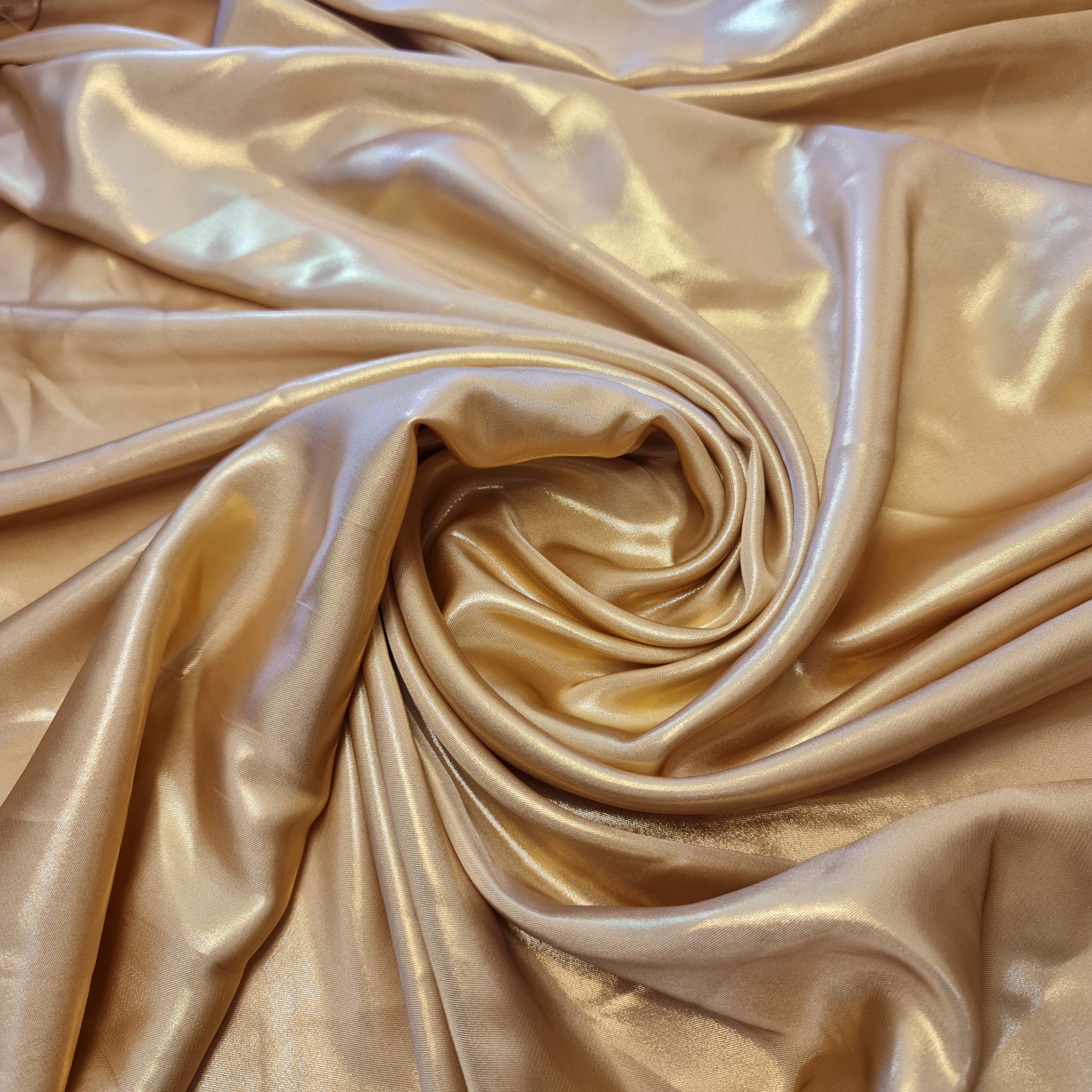 Shimmer Foil Satin Fabric – 58