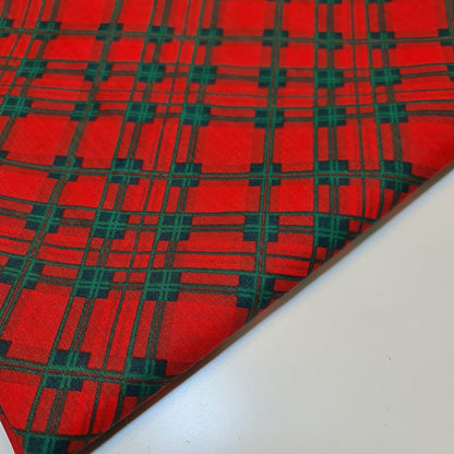 Christmas Festive Polycotton Print Fabric – 44" Wide Craft & Dressmaking Material by the Metre