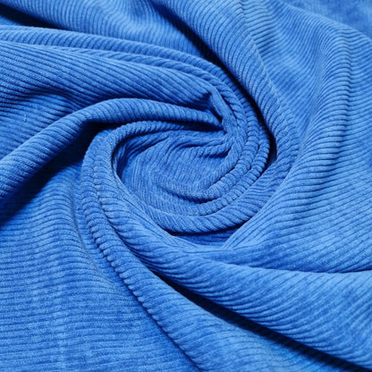 Italian 100% Cotton Velvet Corduroy Fabric – 58" Wide Plain & Printed Jumbo / Needle Cord for Upholstery & Dressmaking
