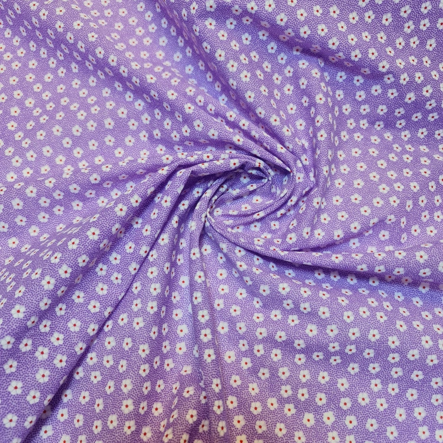 Printed Polycotton Fabric – 44" Wide – Floral, Animal, Nautical, Stars, Stripes, Fruit & Seasonal Craft Material by the Metre