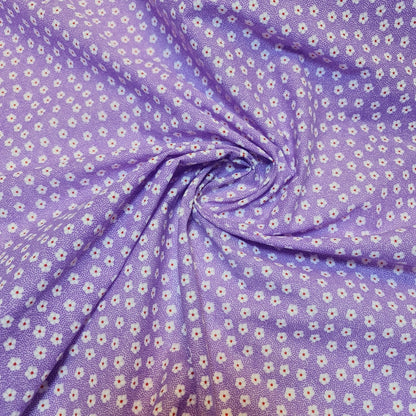 Printed Polycotton Fabric – 44" Wide – Floral, Animal, Nautical, Stars, Stripes, Fruit & Seasonal Craft Material by the Metre