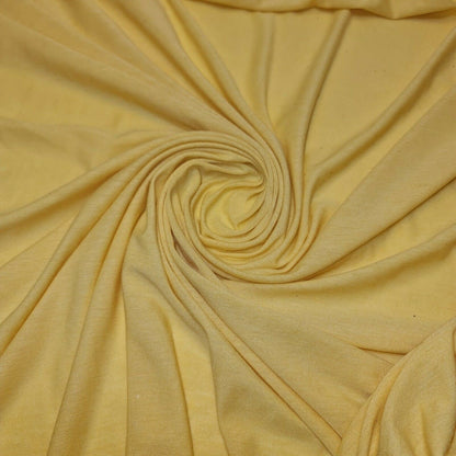 Cotton & Viscose Jersey Stretch Knit Fabric for Baby Grow, Dresses & T-Shirt Sewing
